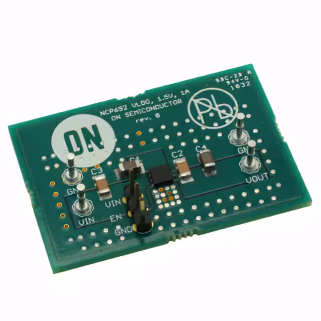 NCP692MN15T2GEVB onsemi  Cartes d'évaluation - Régulateurs de tension linéaires